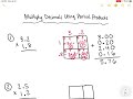 Multiplying Decimals and Partial Products