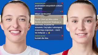 🎾Mecz Iga Świątek 🇵🇱 vs 🇰🇿 Jelena Rybakina | Cincinnati 2025 Live Czat Wynik