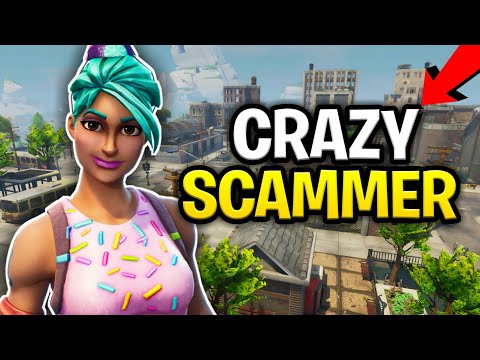 Crazy Weird Kid Loses Rich Inventory! (Scammer Get Scammed) Fortnite Save The World