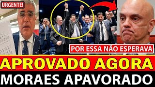 BOMBA! SENADO E CÂMARA ACORDARAM! PAROU TUDO! M0RAES FORA! BOLSONARO AGRADECE