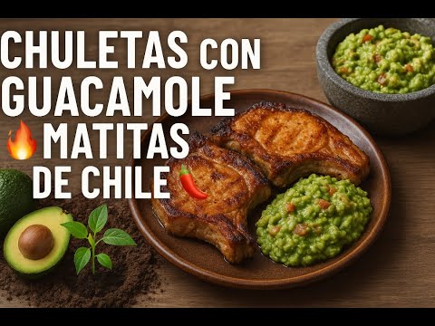 🔥 Chuletas con Guacamole y Matitas de Chile 🌶️ | Viernesito en Pareja con Sabor y Tierra