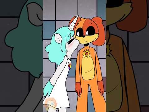 KISS 💋😘| Poppy Playtime Chapter 3 ft.Dogday and CraftyCorn #poppyplaytimechapter3 #shorts