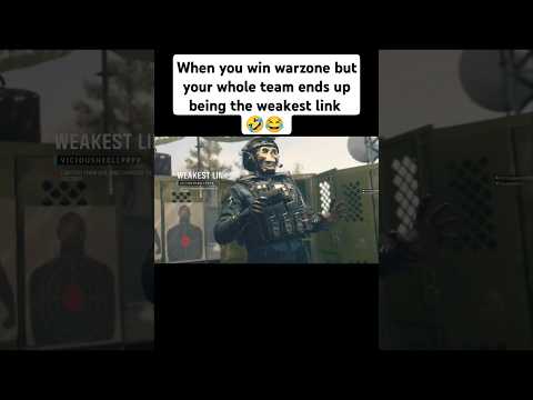 weakest link in WARZONE | mw3 #cod #callofduty #warzone3