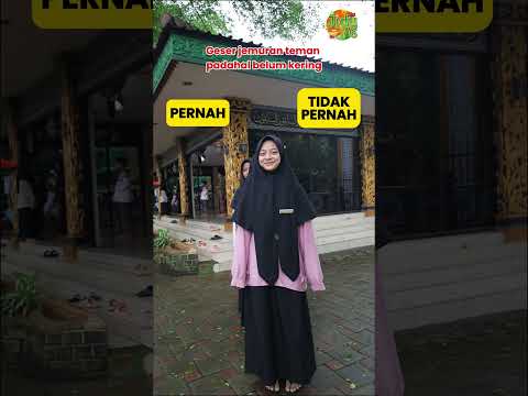 Pernah atau tidak pernah ? Part 07 #santri #funny #shortvideo