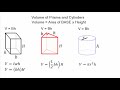 Volume and Height in Prisms