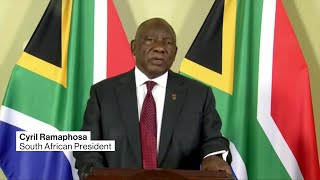 YouTube video thumbnail: South Africa's Ramaphosa Says He Won't Resign