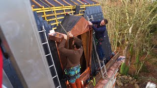 The battle to keep on track with the roof deadline.