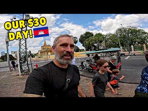 What $30 Gets You in Phnom Penh 🇰🇭  | Noodles, Pigeons & River Cruise!