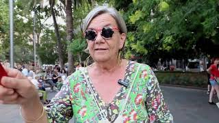 YouTube video thumbnail: Mallorca Residents March Against Mass Tourism
