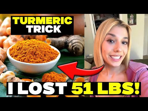 TURMERIC TRICK ⚠️ (BEWARE) ⚠️ TURMERIC TRICK FOR WEIGHT LOSS FAST RECIPE - TURMERIC HACK RECIPE