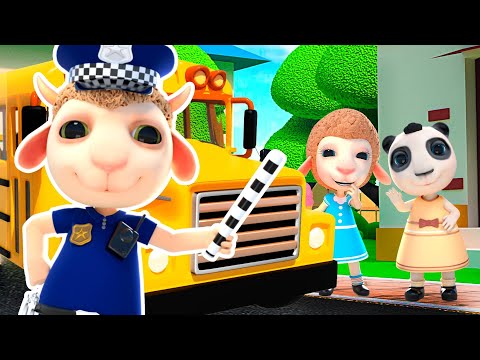 A Real School Bus | Cartoon for Kids | Dolly and Friends