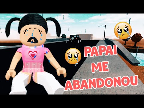 IRRITEI MEU PAI E ELE ME ABANDONOU NO BLOXBURG!! (Roblox) *FIQUEI SOZINHA*