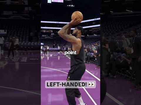 Why LeBron Shoots With The Wrong Hand #nba #basketball