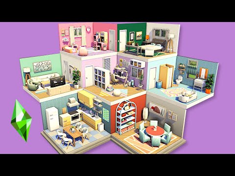 Cube Dollhouse 🎲 | The Sims 4 - Speed Build (NO CC)
