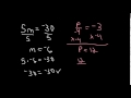 Solving Linear Equations and Inequalities
