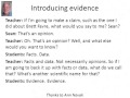Teaching Argumentation Strategies in Classrooms