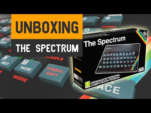 UNBOXING, primeras IMPRESIONES y COMPARATIVA de THE SPECTRUM, ¡Menudo CHUTE de NOSTALGIA viejuna!