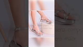 SANDÁLIA FEMININA, CONFORTO E ELEGÂNCIA #sandaliafeminina #shopee #vendas #short
