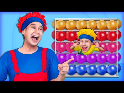 What’s Inside the Balloon? 🎈 Surprise Pop Song | Learn Science & Animals | Nursery Rhymes for Kids