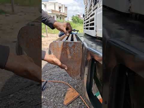 Making bumper Tata Truck. #workhardplayhard #wemake #truckreels #trucks #Tata