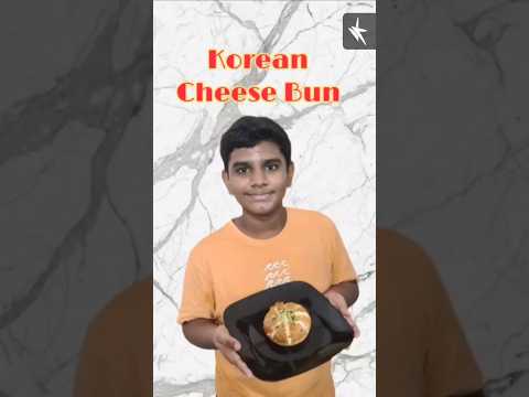 Nikilan's Korean Cheese Bun #ytshorts #trending #koreancheesebun #trendingkoreanbun #kidscooking