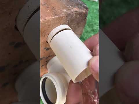 Aprenda a solução para emendar tubos de pvc 👏🏻💡 #diy  #tools  #dicas  #facavocemesmo  #reels