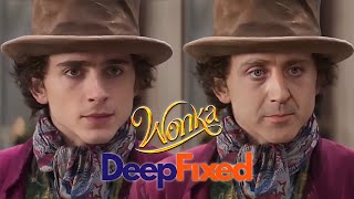 Wonka (2023) Deepfixed - Replacing Timothée Chalamet with Gene Wilder