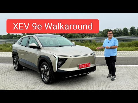 Mahindra XEV 9E Walkthrough | Exterior and Interior | CarBlogIndia