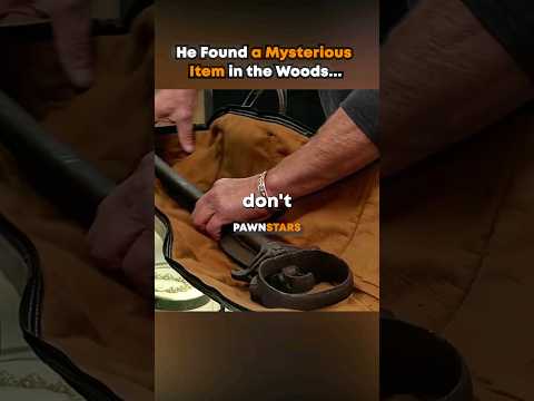 This Man Found a Mysterious Old Item in the Woods