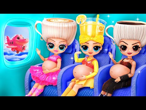 Ballerina Cappuccina & Espressona Signora Became Mommies! NEW Italian Brainrot DIYs for LOL OMG