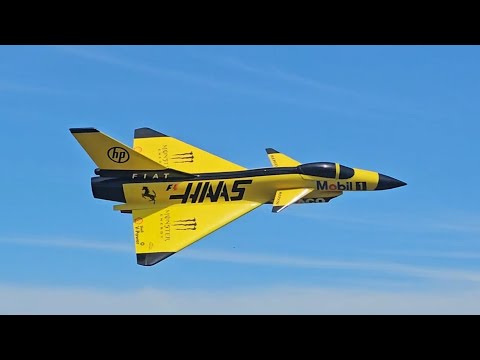 HUGE J-10 CARF SWIWIN 240 JET ENGINE RC PLANE!