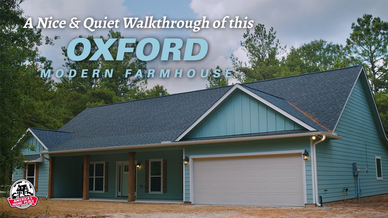 A Nice and Quiet Walkthrough of an Oxford Modern Farmhouse