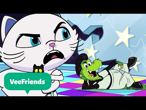 Boogie on the Dance Floor + More 🕺🪩 | Vee Friends 🐈‍⬛| Cartoons For Kids