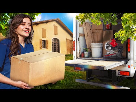 Je QUITTE TOUT pour vivre dans une MAISON en TRAVAUX à 1000km - EP3