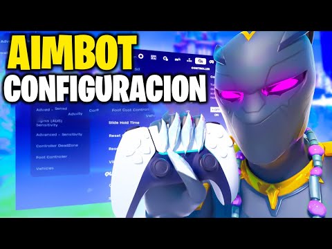 LA MEJOR CONFIGURACION y SENSIBILIDAD NUEVA para tener AIMBOT en FORTNITE TEMPORADA 4 CAPITULO 5