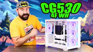 Tu siguiente PC se verá increible en este DEEPCOOL CG530 4F WH REVIEW Español - DrogaDigital