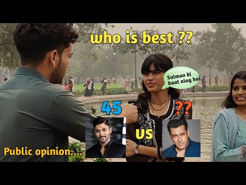 Salman khan vs Allu Arjun who is best || #salmankhan #alluarjun #puspha2 #southmovie