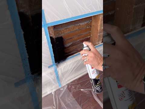These old air-return grilles needed upgrading. So that’s exactly what we did! ￼​⁠@RustOleumBrands