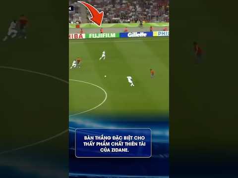 Đẳng cấp của huyền thoại bóng đá zidane #bongda