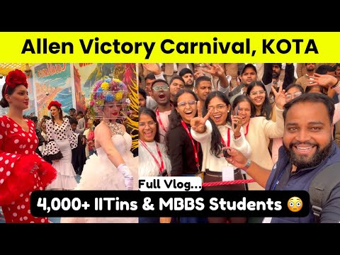 कोटा का सबसे बड़ा Celebration 🎉 ALLEN Victory Carnival