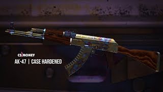 AK-47 Case Hardened Gameplay