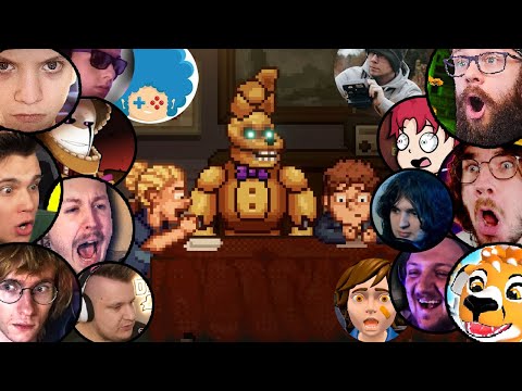 KOSZMAR OSWALDA w FNAF Into The Pit REAKCJE YOUTUBERÓW