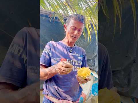 কদবেল মাখা.. যা লাগদিসে😜 #youtubeshorts #funny #village #viralvideo #viralvideo #video