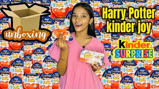 Unboxing lot's of Harry Potter kinder joy 😱// I won Harry Potter heny etc 😍