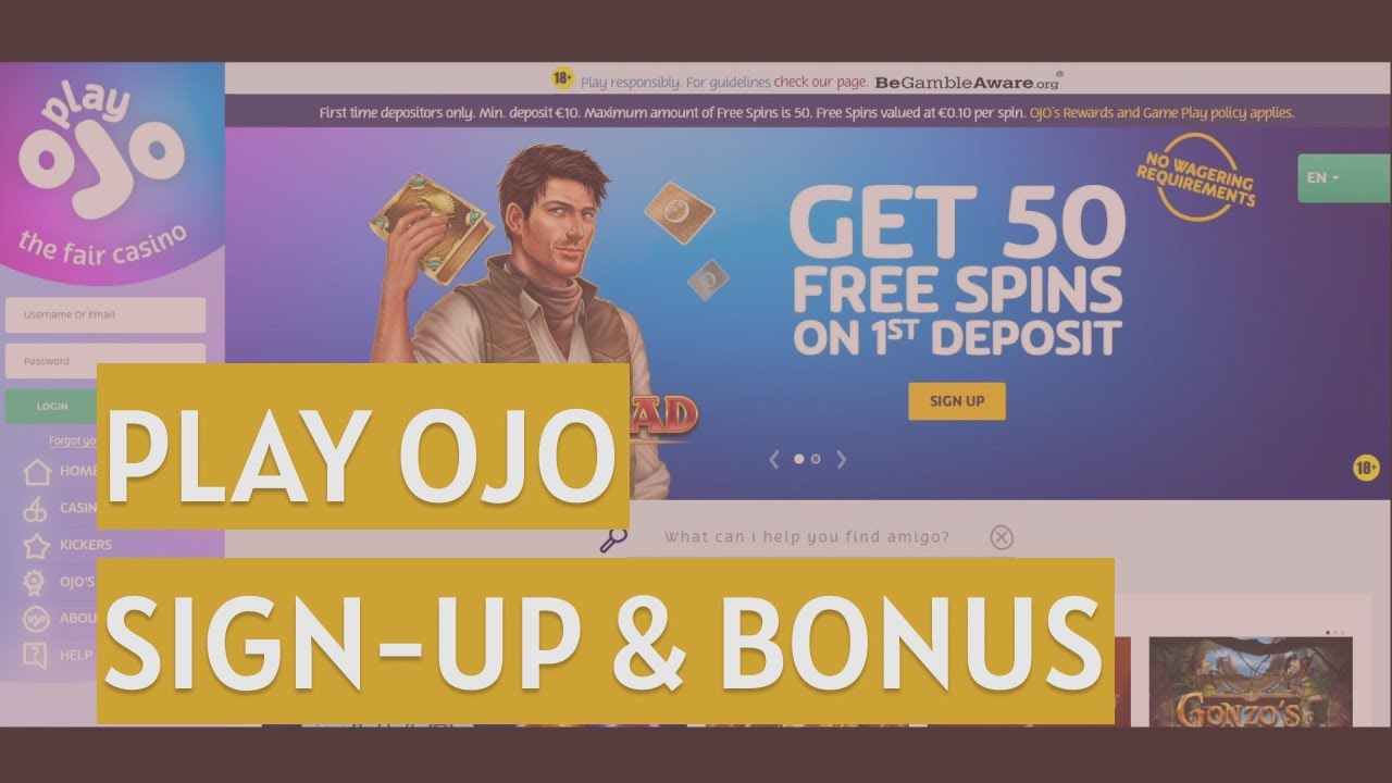 Ojo Casino Login  UK 2025