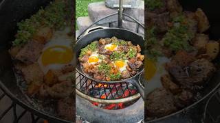 Steak Bites with Smoked Chimichurri Recipe (In Description)