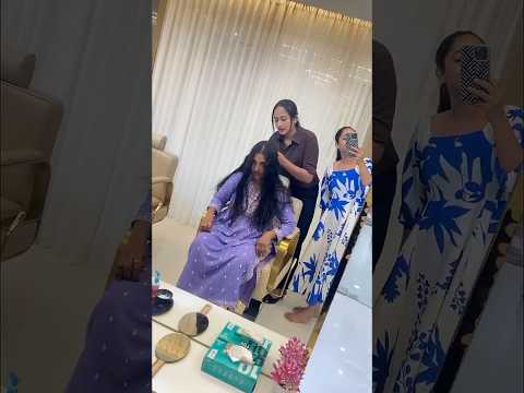 അമ്മേടെ കയ്യും കാലും പിടിച്ചു പറഞ്ഞതാ മുടി വെട്ടാൻ 😳🥳😂😂