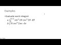 Integrating Trigonometric Functions