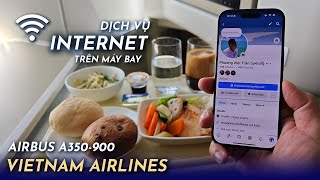 [M9] #460: Vào Internet trên máy bay Vietnam Airlines. Tốc độ ra sao? | Yêu Máy Bay