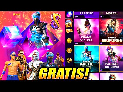 🔥 FECHA! LLEGA ACTUALIZACION CUBO MAGICO 8 ANIVERSARIO en FREE FIRE REGRESA ESPECTRO VIOLETA
